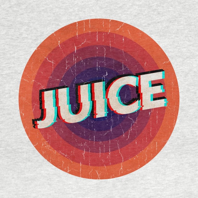 VINTAGE ORANGE CIRCLE - Juice by GLOBALARTWORD